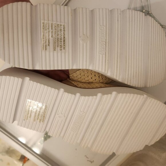 Gentle Souls "Lavern " Crocheted Knit Sandals. NIB (replacement box). Size 9 - Picture 11 of 15